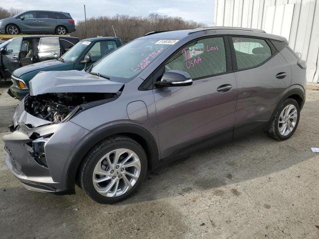 1G1FY6S01P4168552 - 2023 CHEVROLET BOLT EUV LT GRAY photo 1