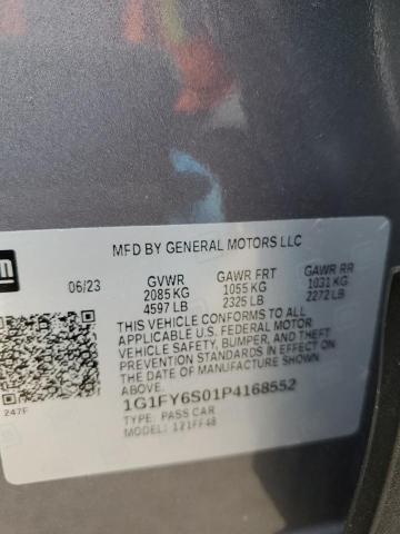 1G1FY6S01P4168552 - 2023 CHEVROLET BOLT EUV LT GRAY photo 13