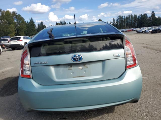 JTDKN3DU5F1995158 - 2015 TOYOTA PRIUS 青绿色 照片 6