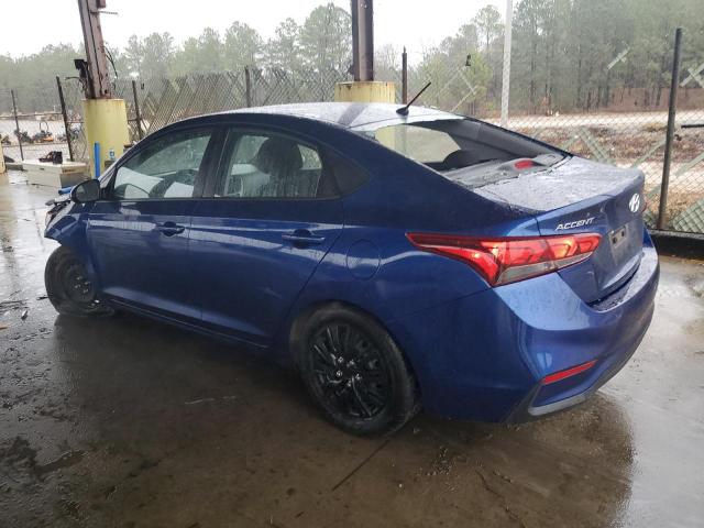 3KPC24A31KE070513 - 2019 HYUNDAI ACCENT SE BLUE photo 2