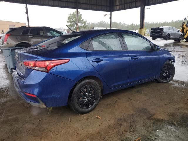 3KPC24A31KE070513 - 2019 HYUNDAI ACCENT SE BLUE photo 3