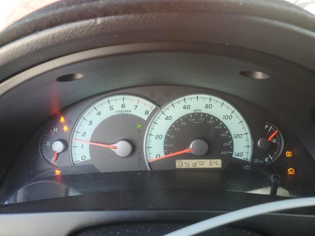 4T1BE46K99U386140 - 2009 TOYOTA CAMRY BASE RED photo 9