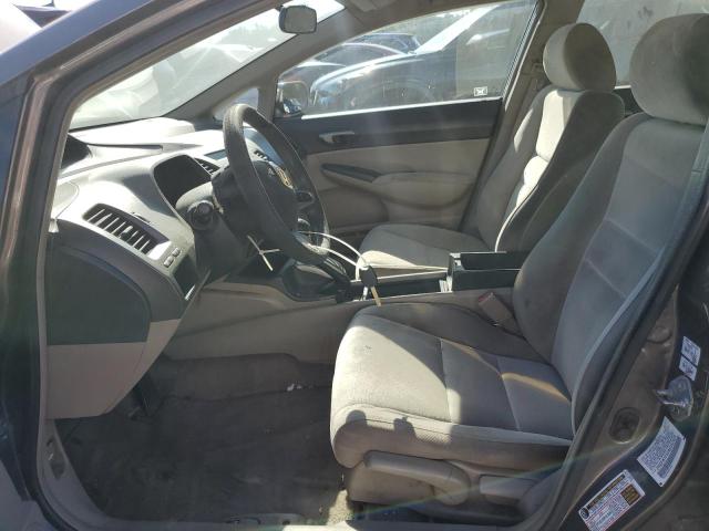 2HGFA1F53AH552459 - 2010 HONDA CIVIC LX BROWN photo 7