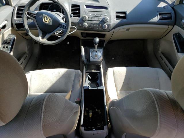 2HGFA1F53AH552459 - 2010 HONDA CIVIC LX BROWN photo 8