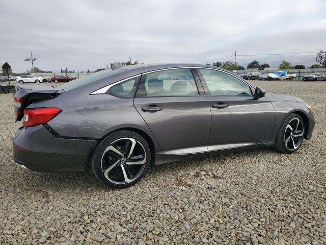 1HGCV1F31JA164067 - 2018 HONDA ACCORD SPORT Grafitowy zdjęcie 3