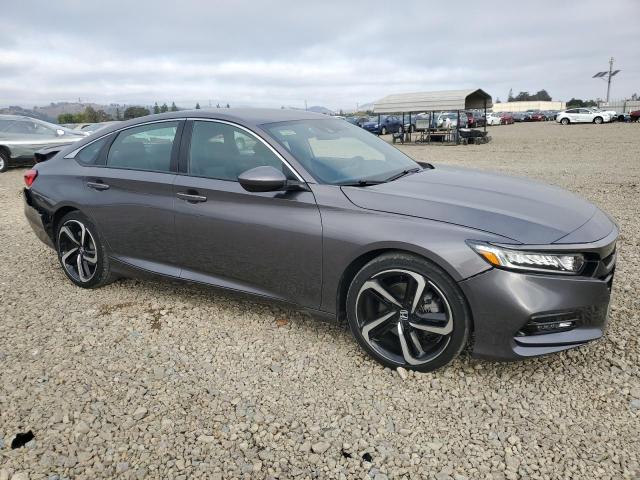 1HGCV1F31JA164067 - 2018 HONDA ACCORD SPORT Grafitowy zdjęcie 4