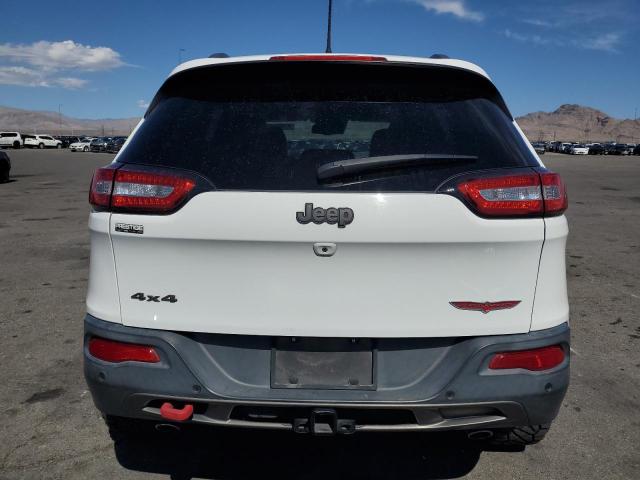 1C4PJMBS9GW183861 - 2016 JEEP CHEROKEE TRAILHAWK WHITE photo 6