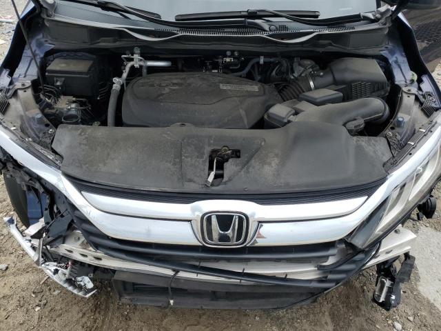 5FNRL6H79LB015668 - 2020 HONDA ODYSSEY EXL 蓝色 照片 12
