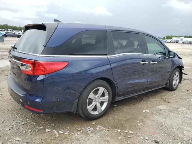 5FNRL6H79LB015668 - 2020 HONDA ODYSSEY EXL 蓝色 照片 3