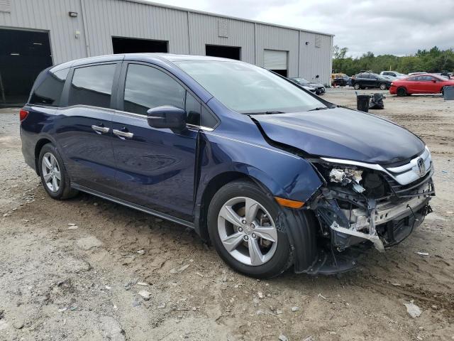 5FNRL6H79LB015668 - 2020 HONDA ODYSSEY EXL 蓝色 照片 4