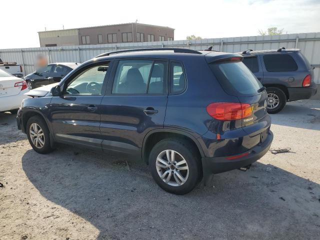 WVGBV7AX0FW549617 - 2015 VOLKSWAGEN TIGUAN S Azul foto 2