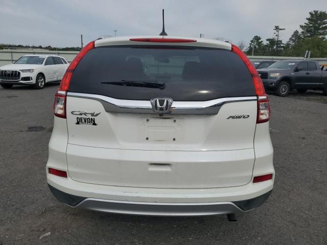 5J6RM4H71GL135365 - 2016 HONDA CR-V EXL WHITE photo 6