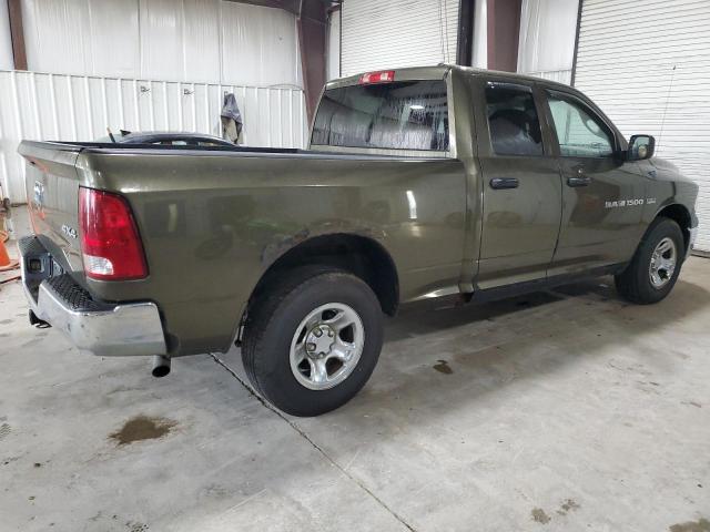 1C6RD7FT2CS106729 - 2012 DODGE RAM 1500 ST მწვანე ფოტო 3