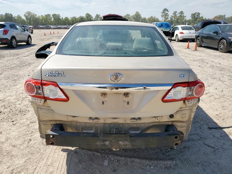 5YFBU4EE5DP162954 - 2013 TOYOTA COROLLA BASE Beige photo 6