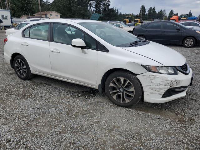 19XFB2F85DE249212 - 2013 HONDA CIVIC EX WHITE photo 4