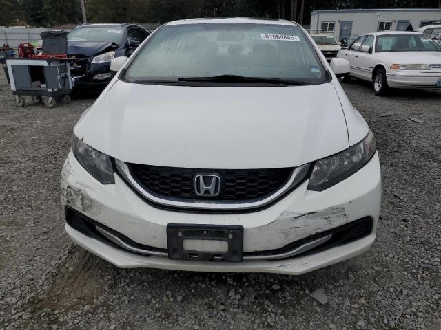 19XFB2F85DE249212 - 2013 HONDA CIVIC EX WHITE photo 5