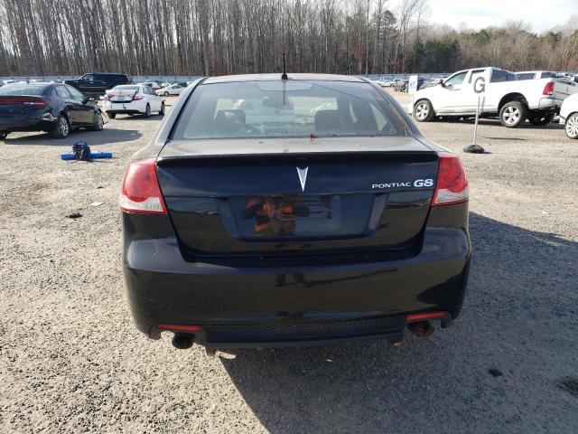 6G2ER57759L175214 - 2009 PONTIAC G8 BLACK photo 6