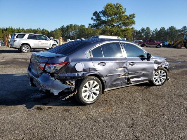 4S3BNAC65H3005799 - 2017 SUBARU LEGACY 2.5I PREMIUM GRAY photo 3