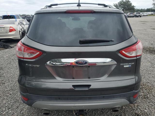 1FMCU9JX6FUC73006 - 2015 FORD ESCAPE TITANIUM GRAY photo 6