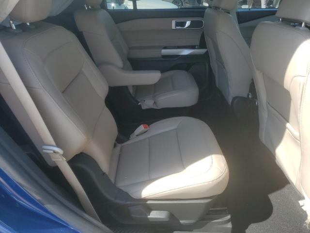 1FMSK8DH4MGC40727 - 2021 FORD EXPLORER XLT BLUE photo 10