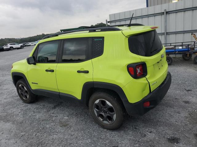 ZACCJBAH2JPG73250 - 2018 JEEP RENEGADE SPORT 绿色 照片 2
