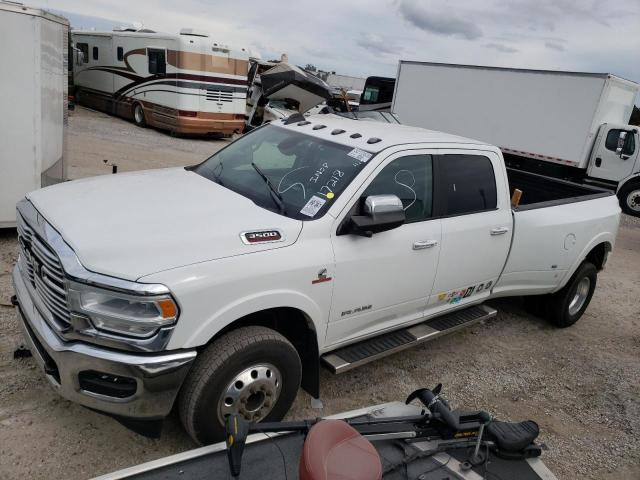 3C63RRJL8LG117218 - 2020 RAM 3500 LARAMIE WHITE photo 1