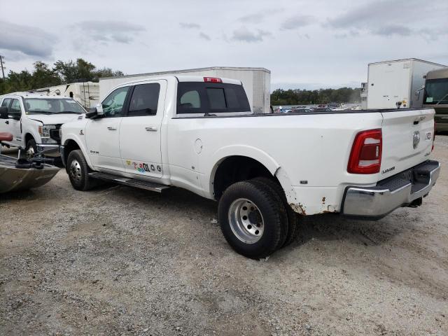 3C63RRJL8LG117218 - 2020 RAM 3500 LARAMIE WHITE photo 2