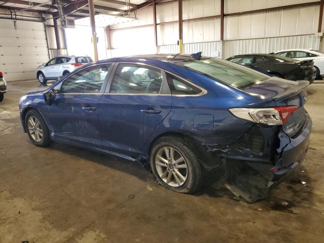 5NPE24AF8HH591297 - 2017 HYUNDAI SONATA SE BLUE photo 2