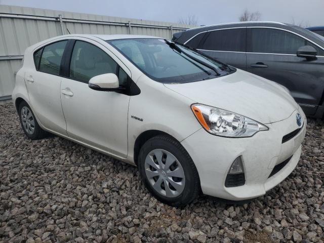 JTDKDTB34E1075632 - 2014 TOYOTA PRIUS C WHITE photo 4