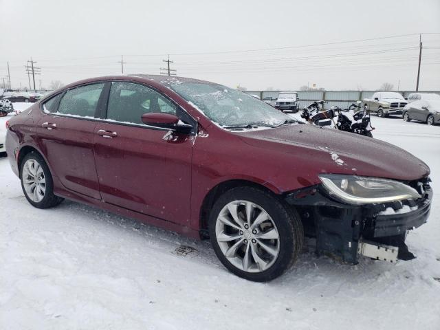 1C3CCCDG5FN700593 - 2015 CHRYSLER 200 S MAROON photo 4