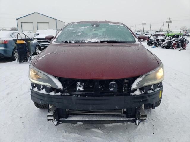 1C3CCCDG5FN700593 - 2015 CHRYSLER 200 S MAROON photo 5