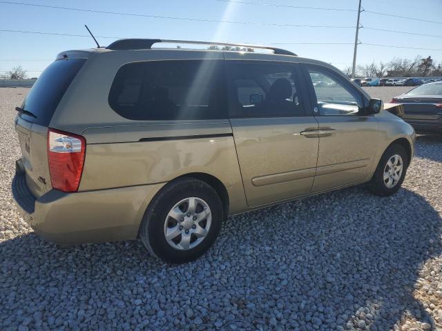 KNDMG4C38A6357970 - 2010 KIA SEDONA LX GOLD photo 3