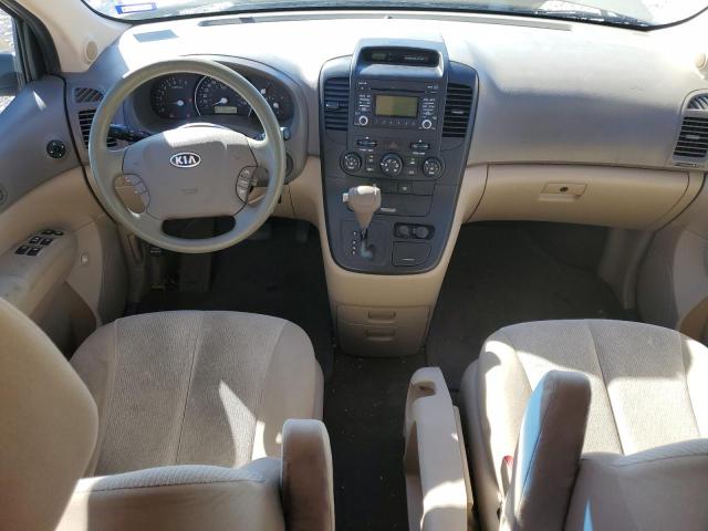 KNDMG4C38A6357970 - 2010 KIA SEDONA LX GOLD photo 8