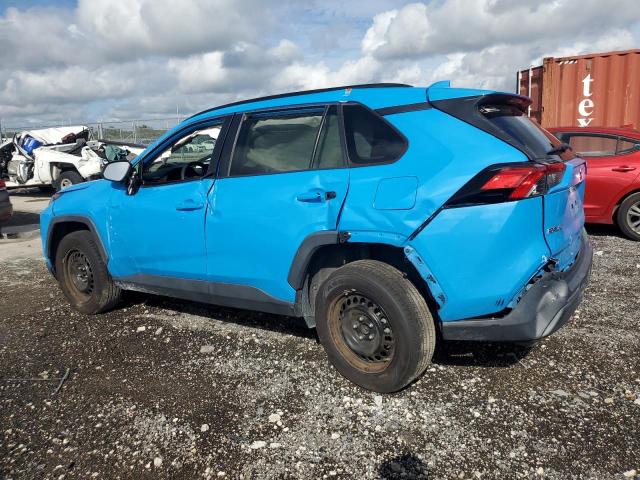 2T3H1RFV2KW056947 - 2019 TOYOTA RAV4 LE BLUE photo 2