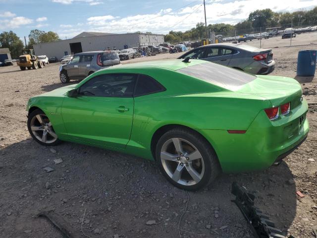 2G1FE1EDXB9141592 - 2011 CHEVROLET CAMARO LS Жасыл фото 2