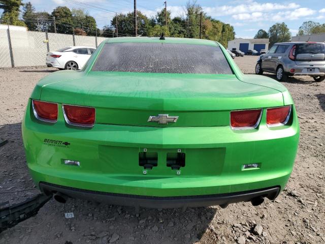 2G1FE1EDXB9141592 - 2011 CHEVROLET CAMARO LS Жасыл фото 6