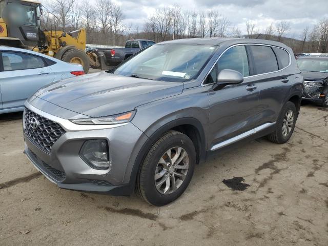 5NMS2CAD2KH104336 - 2019 HYUNDAI SANTA FE SE GRAY photo 1