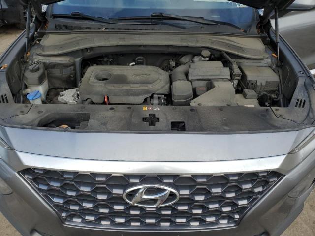 5NMS2CAD2KH104336 - 2019 HYUNDAI SANTA FE SE GRAY photo 11