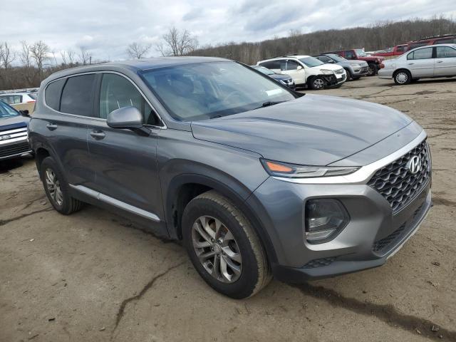 5NMS2CAD2KH104336 - 2019 HYUNDAI SANTA FE SE GRAY photo 4