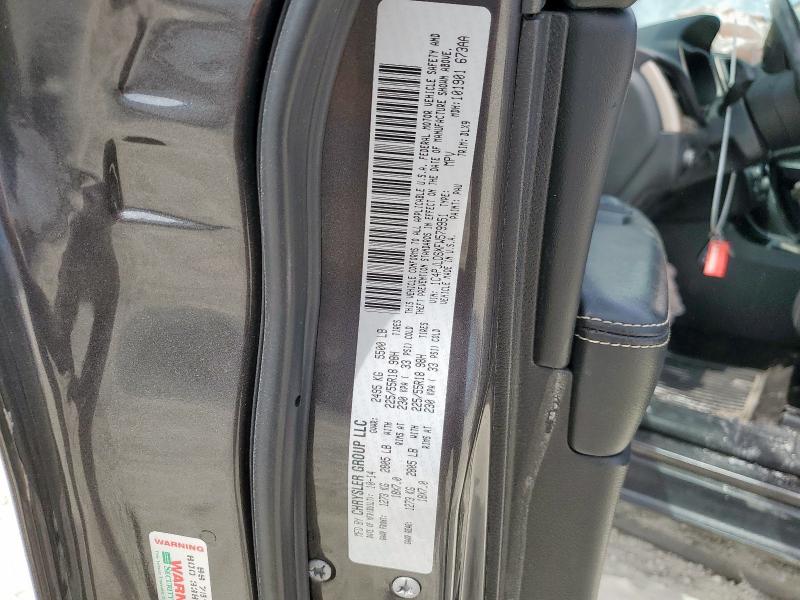 1C4PJLDSXFW579951 - 2015 JEEP CHEROKEE LIMITED GRAY photo 13