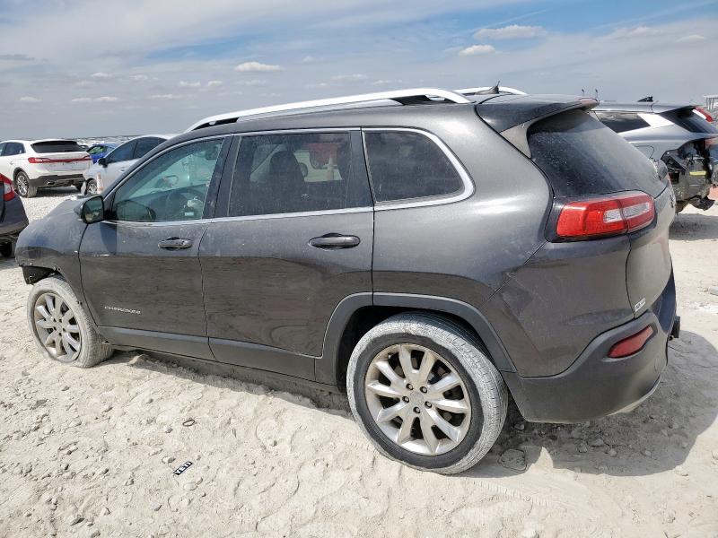 1C4PJLDSXFW579951 - 2015 JEEP CHEROKEE LIMITED GRAY photo 2