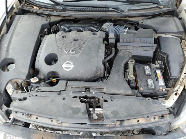 1N4AA51E19C825247 - 2009 NISSAN MAXIMA S WHITE photo 11