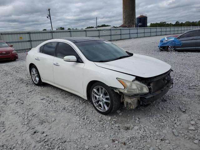1N4AA51E19C825247 - 2009 NISSAN MAXIMA S WHITE photo 4