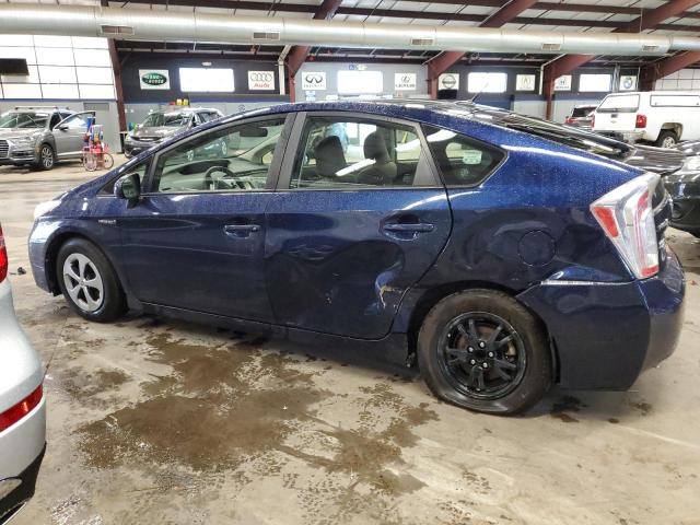 JTDKN3DU2C1542739 - 2012 TOYOTA PRIUS BLUE photo 2