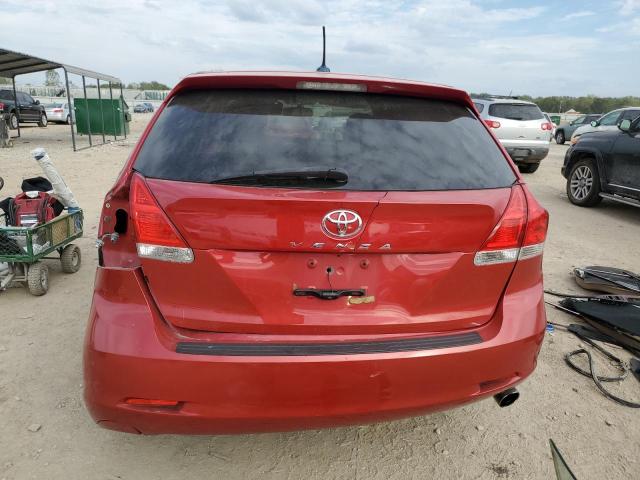 4T3ZE11A79U001077 - 2009 TOYOTA VENZA RED photo 6