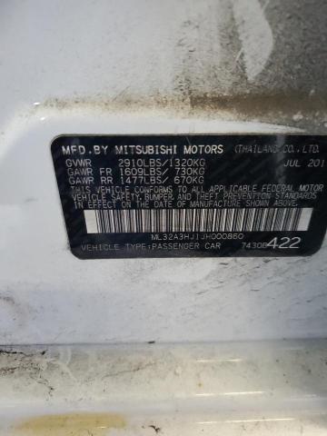 ML32A3HJ1JH000860 - 2018 MITSUBISHI MIRAGE ES ბეჟი ფოტო 12