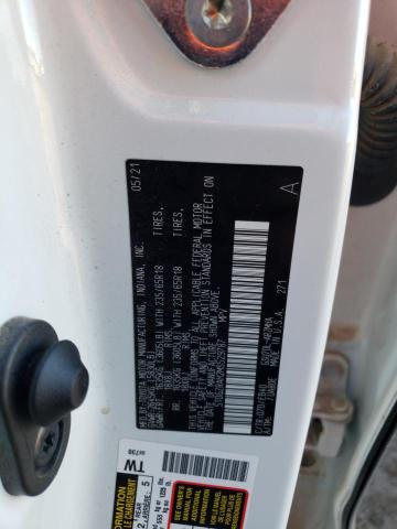 5TDGZRAH2MS529787 - 2021 TOYOTA HIGHLANDER XLE WHITE photo 12
