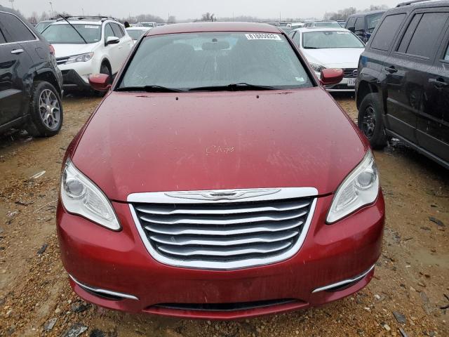 1C3CCBAB8CN134704 - 2012 CHRYSLER 200 LX RED photo 5