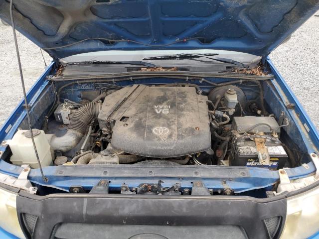 5TEUU42N37Z367636 - 2007 TOYOTA TACOMA ACCESS CAB Կապույտ լուսանկար 11