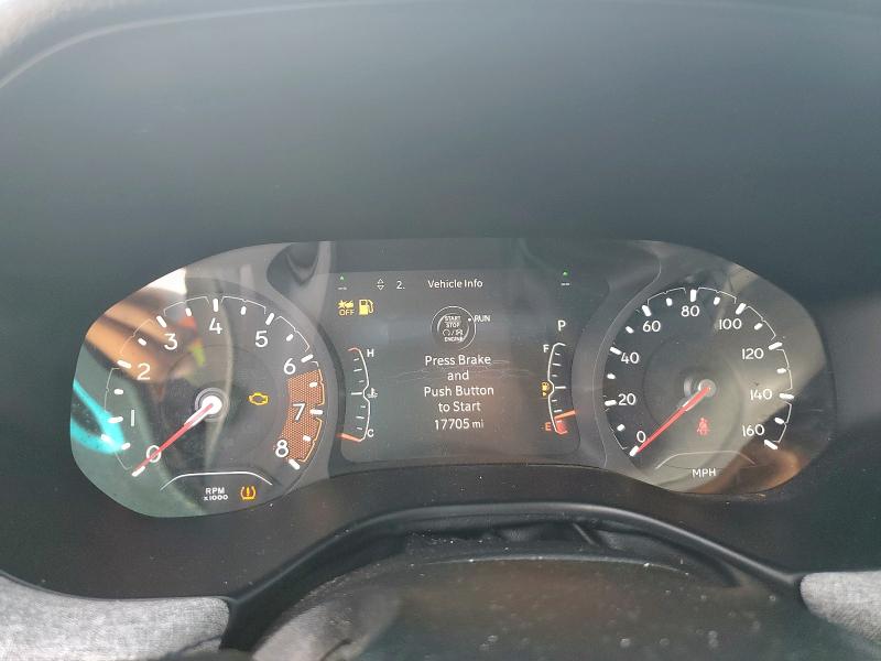 3C4NJDBN0RT152847 - 2024 JEEP COMPASS LATITUDE أزرق صورة 9